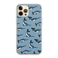 CaseCompany Narwhal: iPhone 13 Pro Max Transparant Hoesje