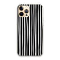 CaseCompany Stripes: iPhone 13 Pro Max Transparant Hoesje