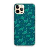 CaseCompany Diplodocus: iPhone 13 Pro Max Transparant Hoesje