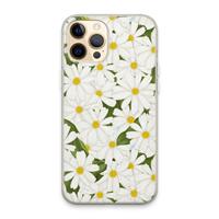 CaseCompany Summer Daisies: iPhone 13 Pro Max Transparant Hoesje
