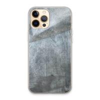 CaseCompany Grey Stone: iPhone 13 Pro Max Transparant Hoesje