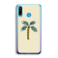 CaseCompany Palmboom: Huawei P30 Lite Transparant Hoesje