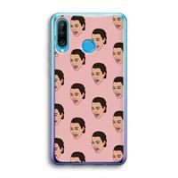 CaseCompany Ugly Cry Call: Huawei P30 Lite Transparant Hoesje