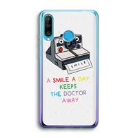 CaseCompany Smile: Huawei P30 Lite Transparant Hoesje