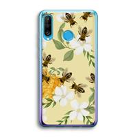 CaseCompany No flowers without bees: Huawei P30 Lite Transparant Hoesje