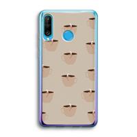 CaseCompany Morning coffee: Huawei P30 Lite Transparant Hoesje