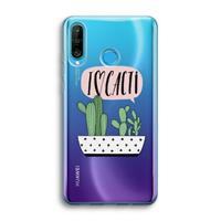 CaseCompany I love cacti: Huawei P30 Lite Transparant Hoesje