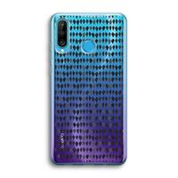 CaseCompany Crazy shapes: Huawei P30 Lite Transparant Hoesje