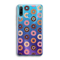 CaseCompany Donuts: Huawei P30 Lite Transparant Hoesje