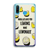 CaseCompany Lemonade: Huawei P30 Lite Transparant Hoesje