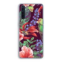 CaseCompany Papegaaien: Oppo A91 Transparant Hoesje