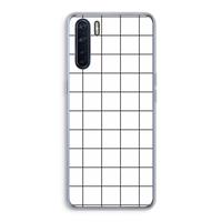CaseCompany Rooster: Oppo A91 Transparant Hoesje