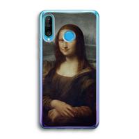 CaseCompany Mona Lisa: Huawei P30 Lite Transparant Hoesje