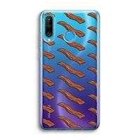 CaseCompany Bacon to my eggs #2: Huawei P30 Lite Transparant Hoesje