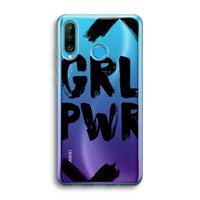 CaseCompany Girl Power #2: Huawei P30 Lite Transparant Hoesje