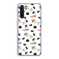 CaseCompany Sushi time: Oppo A91 Transparant Hoesje