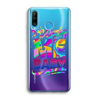 CaseCompany Touch Me: Huawei P30 Lite Transparant Hoesje