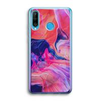 CaseCompany Earth And Ocean: Huawei P30 Lite Transparant Hoesje
