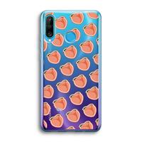 CaseCompany Just peachy: Huawei P30 Lite Transparant Hoesje