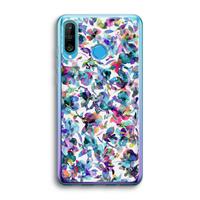 CaseCompany Hibiscus Flowers: Huawei P30 Lite Transparant Hoesje