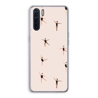 CaseCompany Dancing #1: Oppo A91 Transparant Hoesje