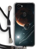 CaseCompany Mars Renaissance: Pixel 3a Transparant Hoesje met koord