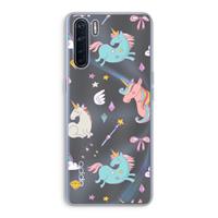 CaseCompany Fantasiewereld: Oppo A91 Transparant Hoesje