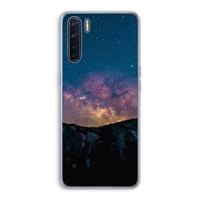 CaseCompany Travel to space: Oppo A91 Transparant Hoesje