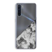 CaseCompany Onweer: Oppo A91 Transparant Hoesje