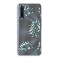 CaseCompany Simple leaves: Oppo A91 Transparant Hoesje