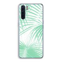 CaseCompany Palmbladeren: Oppo A91 Transparant Hoesje