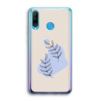 CaseCompany Leaf me if you can: Huawei P30 Lite Transparant Hoesje