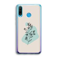 CaseCompany Violets are blue: Huawei P30 Lite Transparant Hoesje