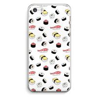 CaseCompany Sushi time: iPhone 5 / 5S / SE Transparant Hoesje