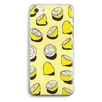 CaseCompany When Life Gives You Lemons...: iPhone 5 / 5S / SE Transparant Hoesje
