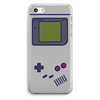 CaseCompany Game On: iPhone 5 / 5S / SE Transparant Hoesje