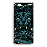 CaseCompany Cougar and Vipers: iPhone 5 / 5S / SE Transparant Hoesje