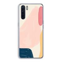 CaseCompany Saturday Flow: Oppo A91 Transparant Hoesje