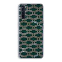 CaseCompany Moroccan tiles: Oppo A91 Transparant Hoesje