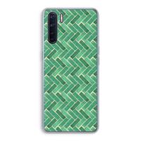CaseCompany Moroccan tiles 2: Oppo A91 Transparant Hoesje