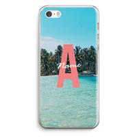 CaseCompany Pacific Dream: iPhone 5 / 5S / SE Transparant Hoesje