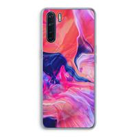 CaseCompany Earth And Ocean: Oppo A91 Transparant Hoesje