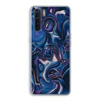 CaseCompany Mirrored Mirage: Oppo A91 Transparant Hoesje