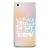 CaseCompany The prettiest: iPhone 5 / 5S / SE Transparant Hoesje