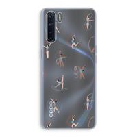 CaseCompany Dancing #3: Oppo A91 Transparant Hoesje
