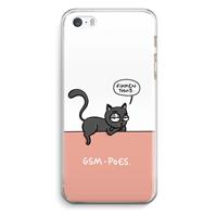 CaseCompany GSM poes: iPhone 5 / 5S / SE Transparant Hoesje