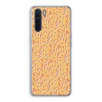 CaseCompany Camouflage: Oppo A91 Transparant Hoesje