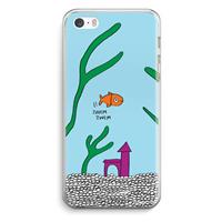 CaseCompany Aquarium: iPhone 5 / 5S / SE Transparant Hoesje