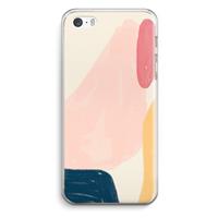 CaseCompany Saturday Flow: iPhone 5 / 5S / SE Transparant Hoesje