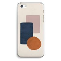 CaseCompany Geo #3: iPhone 5 / 5S / SE Transparant Hoesje